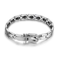 POWER IONICS Power Titanium Magnetic Belt Style Bracelet for Mens Energy Germanium Magnetic Band for Womens /027