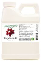 GreenHealth Cherry Kernel Oil – 16 fl oz (473 ml) – 100% Pure Virgin Cold Pressed