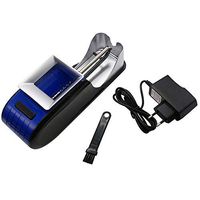 Douup Electric Cigarette Rolling Machine, Automatic Cigarette Injector, Tobacco Roller Maker, Red and Blue,Blue