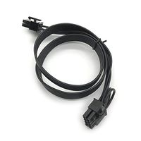 DGSUS 8 Pin to Single 8 Pin (6P 2P) PCI-E Modular Power Replacement Flat Cable for Power Supply PSU to Video VGA Graphics Card (ONLY for Corsair CS450M/CS550M/CS650M/CS750M/CS850M)