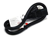 3 Feet (1 Meters) 14AWG Heavy Duty 3 Prong Monitor (Universal Power Cord) Computer Power Cord 3ft (1M) 3 Conductor (IEC320 C13 to NEMA 5-15P) 15 Amp AC Power Cable ED765613
