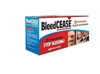 BleedCEASE First Aid, White, 100 Count