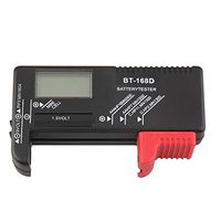Mandalaa New1 Pcs AAA Aa C D Battery Tester for 9V 1.5V and Button Cell AAA Aa C D Bt-168D Rechargeable Drop Shipping