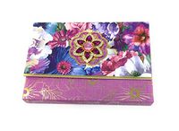 Punch Studio Floral Note Cards with Decorative Brooch Box 65261