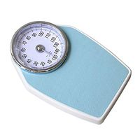 LMDC Thinner Extra-Large Dial Analog Precision Bathroom Scale, Analog Bath Scale (Color : Blue)