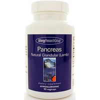 Allergy Research Group - Natural Lamb Pancreas Glandular - 90 Capsules