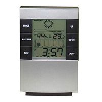 MSNDD Household Temperature Display Mini Clock Digital LCD Hygrometer