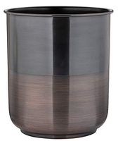 Buffalo Brand Trading Company, Heavyweight Brass, Oil Rubbed Bronze Finish, Wastebasket, 8 Inches by 9.5 Inches