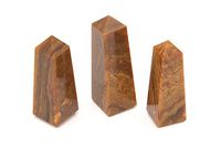 Jasper Polished Obelisk Carving Set 3 Supplied OBSKJS06