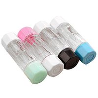 4 PCS 4 Colors Mini Travel RGP Hard Contact Lens Case Protective Box Cosmetic Contact Lens Container Holder