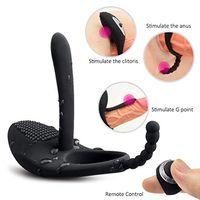 Superior Quality Silicone Male Enhancement Exercise Bands Vibration Ring - Waterproof Rings for Men