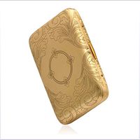 YAYONG Metal Cigarette Cases for Men Portable Waterproof Cigarette Holder Gift can Hold 16 Cigarettes