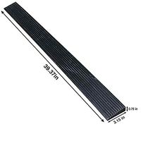 Step Slow Down Ramp Threshold Portable Uphill Ramp, Car Motorcycle Truck Children's Bicycle Wheelchair Baby Carriage Mat, Noise Reduction Pad Kerb Ramps Vehicle Ramp (39.37 x 3.15 x 0.79 Inches)