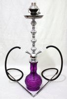 Sale!! PURPLE DRAGON 28" 2-Hose Hookah Shisha Pipe Smoking Set!