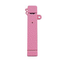 DSC-Mart Silicone Case for JUUL (Upgraded Version), Texture Cover Sleeve Shield Compatible with Juul Pen (Pink)