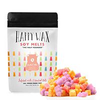 Happy Wax New Cocktail Mix Soy Wax Melts - Scented Wax Melts Infused with Essential Oils - Cute Bear Shapes Perfect for Melting in Your Wax Warmer (Mango Daiquiri, Elderflower Gin, Watermelon Mojito)