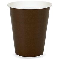 Creative Converting Cups - 9 oz, Chocolate Brown, (24 count)