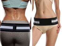 Sacroiliac SI Joint Hip Belt - Breathable Anti-Slip Pelvic and Lower Back Support Brace for Men and Women - Pain Relief for Sciatica, Pelvis, Lumbar, Nerve and Leg Pain - Stabilizing Compression