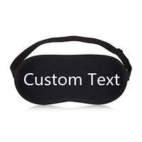 lttcbro Custom Funny Sleep Mask Personalized Sleeping Masks,Custom Gift for Her Him Custom Text