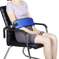 REAQER Wheelchair Seat Belt Medical Patient Restraints Straps Anti-Fall Constrained Bands Used On Hospital Bed,Wheelchair or Chair Blue