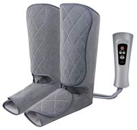 Oliver James Leg Massager for Circulation and Relaxation with Heat - Foot and Calf Massage Air Compression with Handheld Controller - 4 Modes and 4 Intensities - Relax and Relieve Muscle Pain