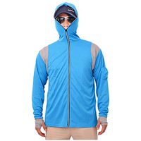 BBT-Shop Men's Raincoat Hooded Jacket Sweatshirt Outdoor Fishing Blouse Suit Waterproof Lightweight Windbreaker Hoodie Rain Coat Winter Rain Top Zipper Long Sleeve Cycling Bicycle Wind Coat