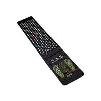 Foot Massage Reflexology Walk Stone Mat - Shiatsu Stimulates Blood Circulation Acupressure Double Feet Shape Mat for Relieve Plantar Fasciitis, Heel, Foot Arch Pain & Stress (68.9 in x 13.7 in)