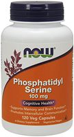 NOW® Phosphatidyl Serine, 100 mg, 120 Veg Caps