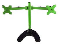 MonMount Dual LCD Freestanding Monitor Stand (Green/LCD-6460G)