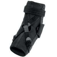 BREG '14485 Brace Elbow XLarge 13.5-15" Arm Circumference, Airmesh/Neoprene x Anterior Strap with Strap-Lock Buckle Hyperextension Adjustable Hinge Hex