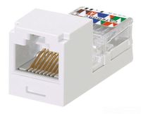 Panduit CJ88WHY Category-3 8-Wire Jack Module, White, 4-Pair