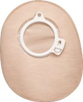 Coloplast SenSura Click Two-Piece Closed Pouch with Integrated Wave Filter 3/4" to 7/8" Stoma Opening, 1-9/16" Flange, 7" L, 170mL, Medium, Opaque, Double Layer Adhesive, Mechanical Coupling, Soft Moisture-Absorbent Backing, Disposable (Box of 30 Each)