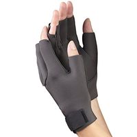 OTC Arthritis Relief Gloves, Premium Warming No Chill Neoprene Support, Black, Small