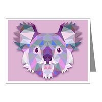 Note Card Triangle Koala Bear