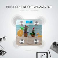 Couple of Attractive Pineapples Weighing Scales for People Body Scale Scales for Body Weight Tracks 8 Key Compositions Analyzer Sync with Fitness Apps 400 Lbs
