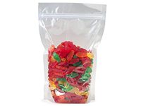 Stand Up Zipper Top 2.5 Mil - 6x9x2-1/2" Stand Up Zipper Top Bags Heat Sealable 2.5 mil Clear Bags (3 Packs; 50 Bags Per Pack) - WRAPS-VSUZP69