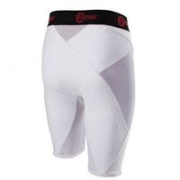 Compression Shorts-White-XL