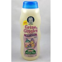 Gerber Grins & Giggles Baby Wash - Sweet Pea, 15 fl oz
