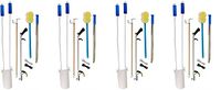 Sammons Preston Complete Hip Replacement Kit, Recovery Kit with Assorted Daily Living Tools Including Sock Aid, 24" Shoehorn, 26" Reacher Tool, Bath Sponge, Dressing Stick, 26" Shoelaces (4-(Pack))