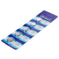 yuanhaourty 5PCSCR1620 Lithium 3V Battery Electronic Button Coin Cell Batteries for ECR1620 CR1620 DL1620 5009LC Watch Toy Remote