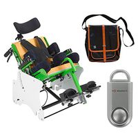 Drive MSS Tilt and Recline Seating System & Free 130 dB Silver Personal Safety Alarm/Siren! + Black Medical Utility Bag with Trim!