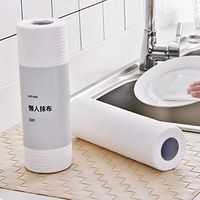 REFAHB Disposable Dish Towels and Dish Cloths Kitchen Paper Towels Dish Rags for Cleaning 50pcs/Roll Shop Towels