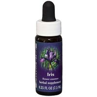 Iris Dropper, 0.25 oz by Flower Essence Services (Pack of 2)