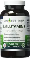 Vita Essentials L-glutamine 1000 Mg Tablets, 240 Count