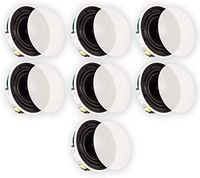 Theater Solutions TSQ670 in Ceiling 70 Volt 6.5" Speakers Quick Install 7 Speaker Set