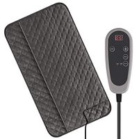 FitMaker XXXL Ultra Wide Microplush Heating Pad with Fast-Heating Technology Unlimited Temperature Control and Convenient Storage Bag (35" x 19")