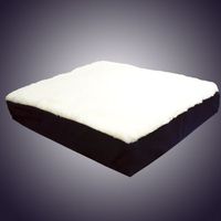Gel Wheelchair Cushion with Fleece Top