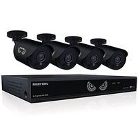 Night Owl Security 8 Channel, 1080 Lite HD Analog Video Security System, Black (Night Owl)