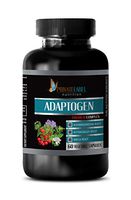 Blood Pressure lowering Supplement - ADAPTOGEN Premium Complex (ASHWAGANDHA Astragalus MACA) - Ginseng Complex Capsules - 1 Bottle 60 Vegetable Capsules