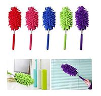 Leoneva 1 Pcs Durable Adjustable Handle Length Dust Brush Feather Duster Feather Dusters